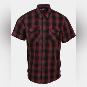 DIXXON Flannel Co SLAYER Bamboo men’s short sleeve XS shirt NWT rare limited